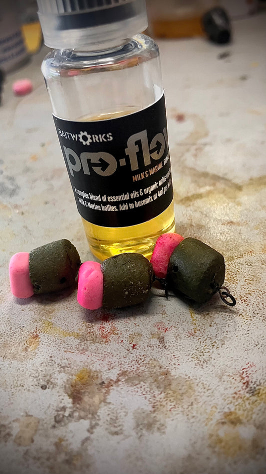 11mm corn tipped pellets x3 pink