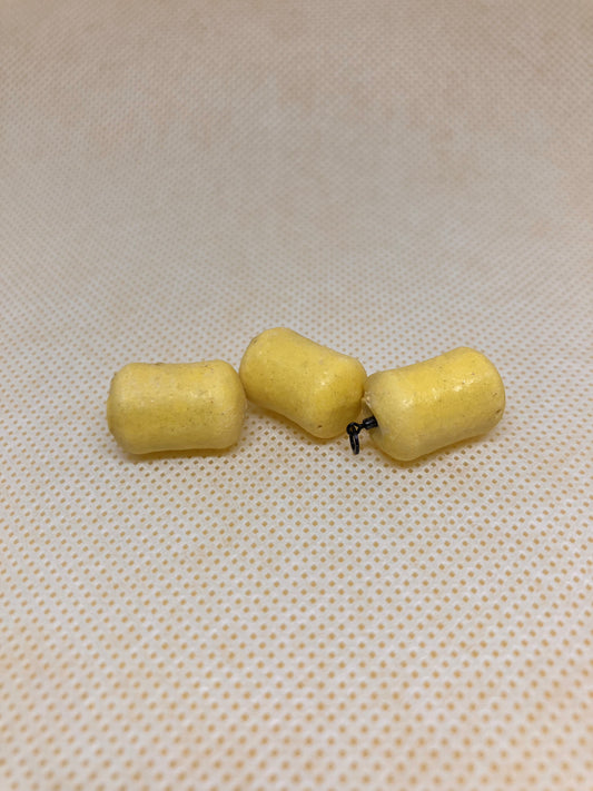 3 12x18 barrel wafters pale yellow *READ DESCRIPTION *