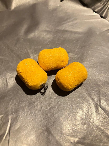 3x yellow 19x14 barrels can be popup or wafter