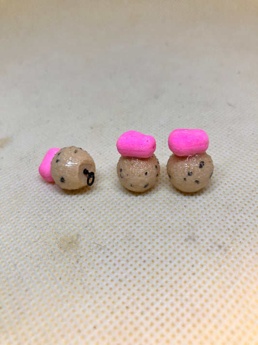 12mm nut, corn tipped can be popup or wafter. On hook ring swivel